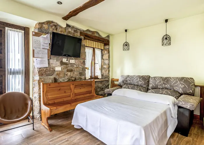 Apartment La Tienda De Abajo - Acogedores Con Calefaccion, Parking Y Vistas Al Valle De Soba *